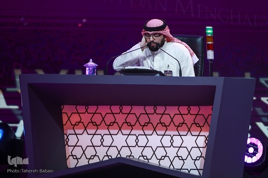 Hatte erwartet der Erste im malaysischen Koranwettbewerb zu sein
