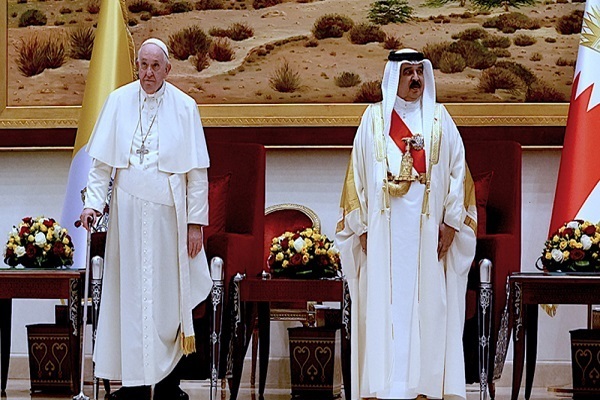 Papst aufgerufen, um Druck auf Manama-Regime zur Freilassung politischer Gefangener auszuüben