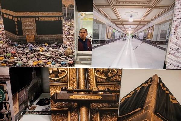Ausstellung in Mekka über die Herstellung der Kiswa der Kaaba