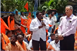 Hinduistischer Extremist beleidigt Koran während eines Protests in Südindien