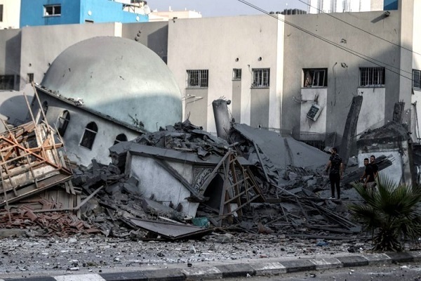 Weit verbreitete Zerstörung von Moscheen in Gaza Beweis für Israels Religionskrieg gegen den Islam + Fotos