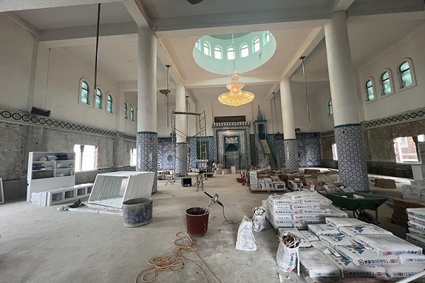 Renovierung der Zentralmoschee von Seoul + Foto
