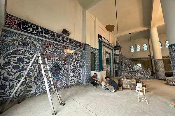 Renovierung der Zentralmoschee von Seoul + Foto