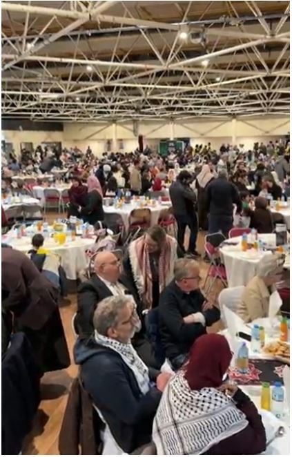 Palästina-Unterstützung in England + Foto