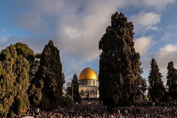 Eid al-fitr-Gebet (Fest des Fastenbrechen) auf der ganzen Welt
