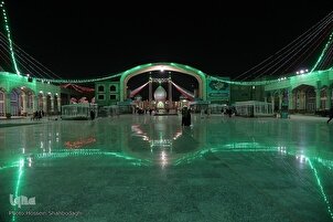 Die Jamkaran-Moschee wurde vor dem Mitte-Shaaban-Eid beleuchtet