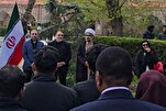 Baumpflanzung in der Blauen Moschee von Jerewan zum Gedenken an die Märtyrer von Minab + Fotos