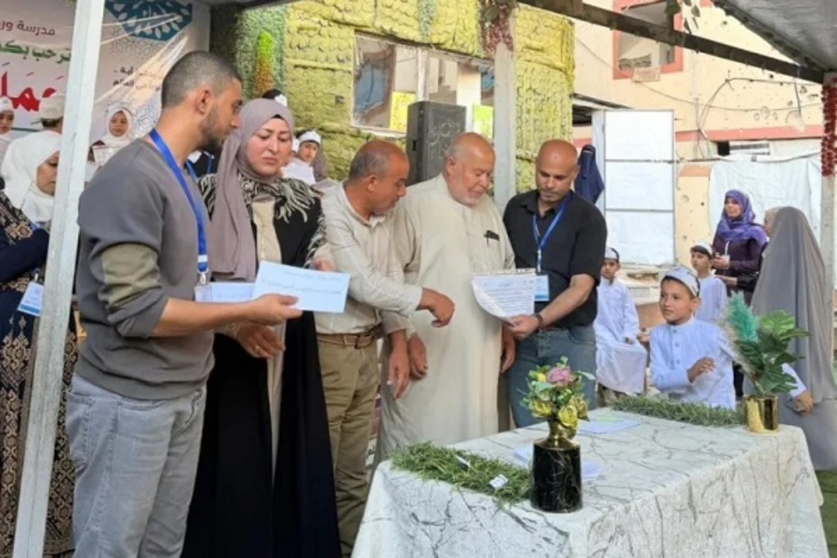 Glanz der Kinder Gazas in der Koran-Kampagne „Nur“ + Fotos