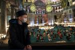 Miradsch-Nacht in Hagia Sophia Moschee gefeiert