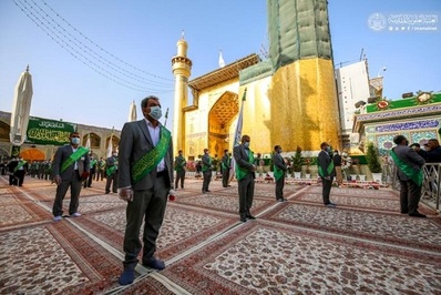 Festveranstaltung im Heiligen Schrein Imam Alis (as.)