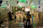 Koranlesung findet täglich im Mausoleum von Imam Zadeh Saleh statt
