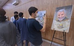 Malausstellung zum internationalen Al-Quds-Tag