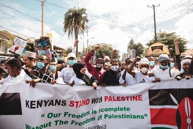 Anti-israelische Demo in Kenia