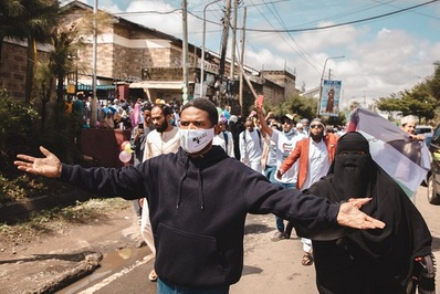 Anti-israelische Demo in Kenia