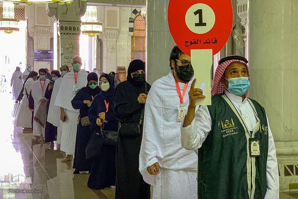 Tausende Pilger beginnen Wallfahrt Hadsch in Saudi-Arabien