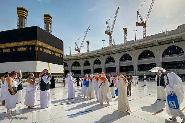 Tausende Pilger beginnen Wallfahrt Hadsch in Saudi-Arabien