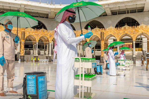 Tausende Pilger beginnen Wallfahrt Hadsch in Saudi-Arabien