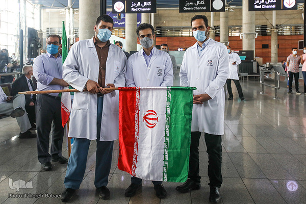 Empfang für den iranischen Olympia-Helden