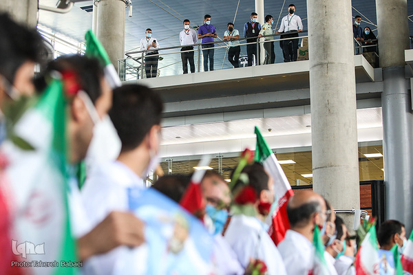 Empfang für den iranischen Olympia-Helden