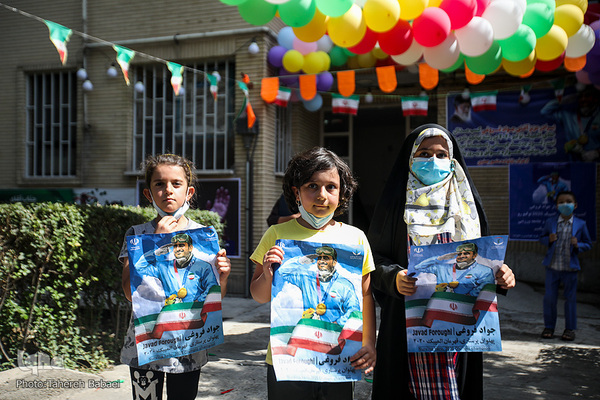 Empfang für den iranischen Olympia-Helden