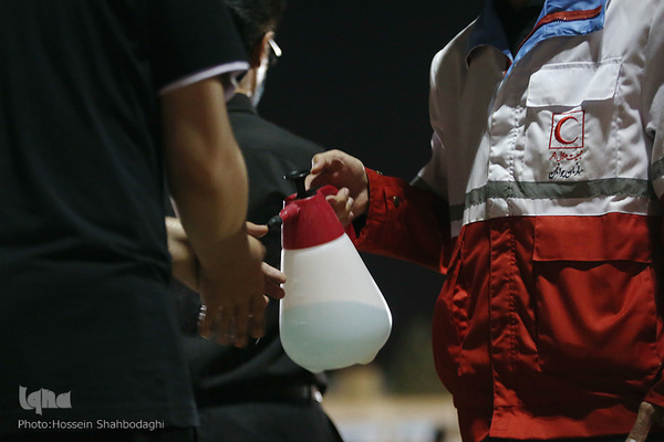 Trauerfeier unter freiem Himmel