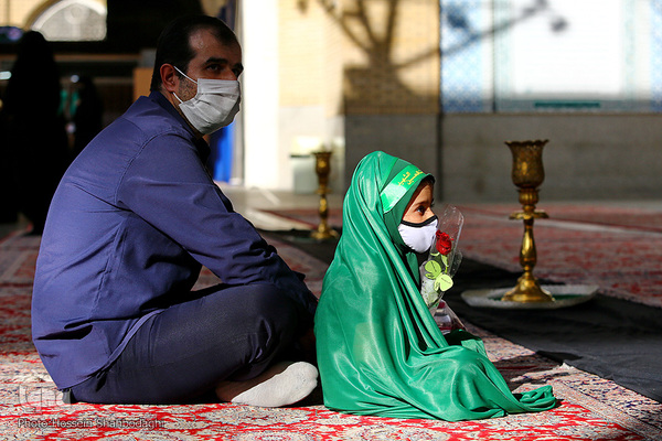 Trauerzeremonien zum Gedenken an Ruqayya bint al Hussein (s.a.)