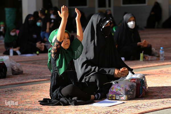 Trauerzeremonien zum Gedenken an Ruqayya bint al Hussein (s.a.)