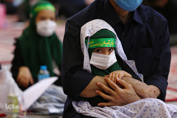 Trauerzeremonien zum Gedenken an Ruqayya bint al Hussein (s.a.)