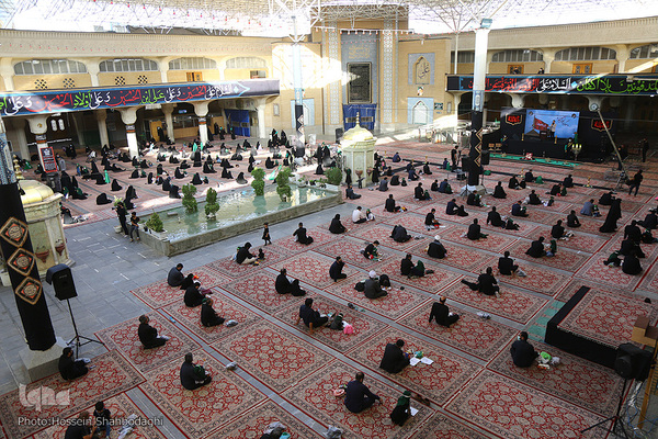 Trauerzeremonien zum Gedenken an Ruqayya bint al Hussein (s.a.)