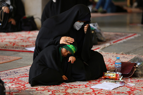 Trauerzeremonien zum Gedenken an Ruqayya bint al Hussein (s.a.)