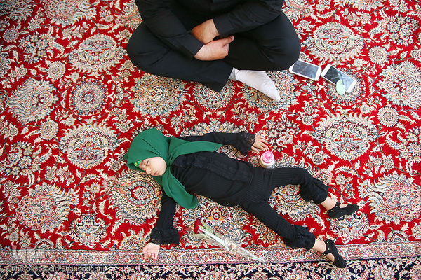 Trauerzeremonien zum Gedenken an Ruqayya bint al Hussein (s.a.)