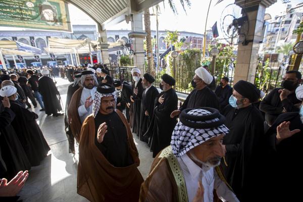 Gedenkveranstaltung zu Ehren von Ayatollah Said al-Hakim in Bayn al-Haramayn