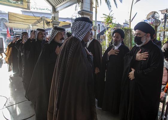 Gedenkveranstaltung zu Ehren von Ayatollah Said al-Hakim in Bayn al-Haramayn