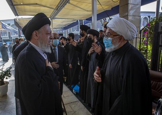 Gedenkveranstaltung zu Ehren von Ayatollah Said al-Hakim in Bayn al-Haramayn