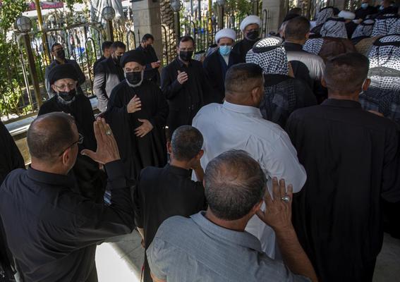 Gedenkveranstaltung zu Ehren von Ayatollah Said al-Hakim in Bayn al-Haramayn