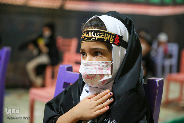 Kinder-Versammlung zum Gedenken an dreijährige Tochter von Imam Hussein