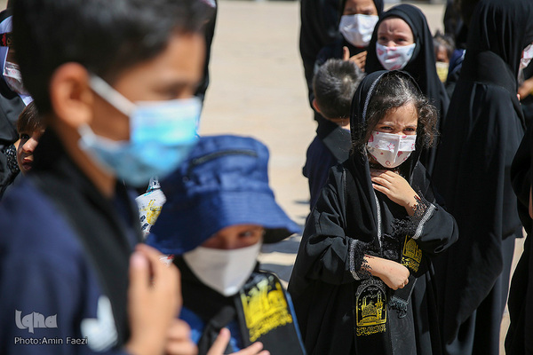 Kinder-Versammlung zum Gedenken an dreijährige Tochter von Imam Hussein