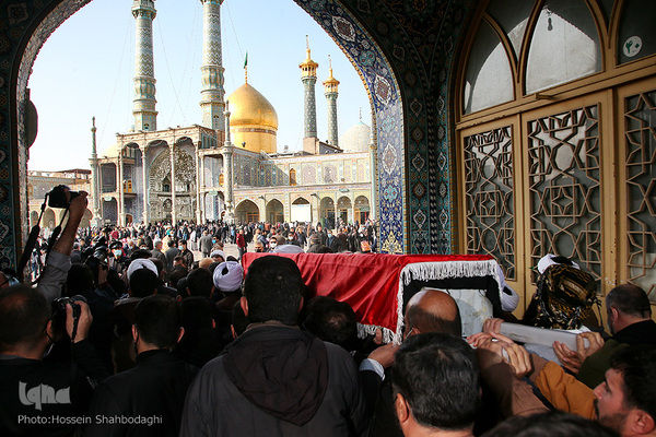 Ayatollah Muhsen Mudschtahid Schabestari wurde in Qom beigesetzt