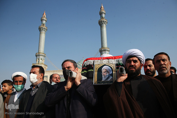 Ayatollah Muhsen Mudschtahid Schabestari wurde in Qom beigesetzt