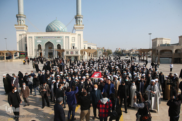 Ayatollah Muhsen Mudschtahid Schabestari wurde in Qom beigesetzt