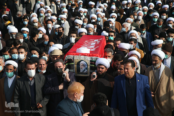 Ayatollah Muhsen Mudschtahid Schabestari wurde in Qom beigesetzt