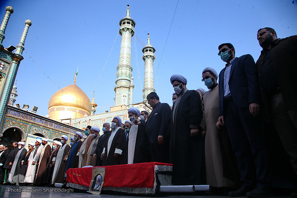 Ayatollah Muhsen Mudschtahid Schabestari wurde in Qom beigesetzt