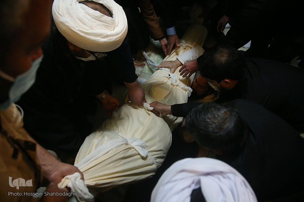 Ayatollah Muhsen Mudschtahid Schabestari wurde in Qom beigesetzt