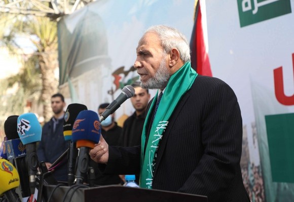 Palästinenser feiern 34. Jahrestag der Hamas-Gründung