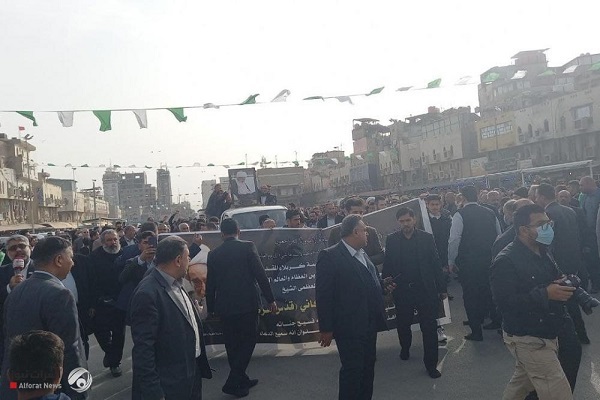 Ayatollah Safi Golpayegani in Kerbela beigesetzt