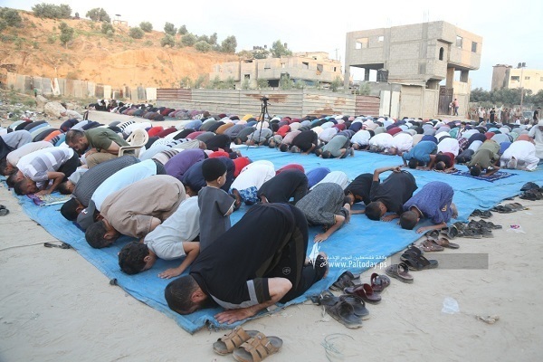 150.000 Muslime verrichten Gebet zum Opferfest in Al-Aqsa-Moschee + Fotos
