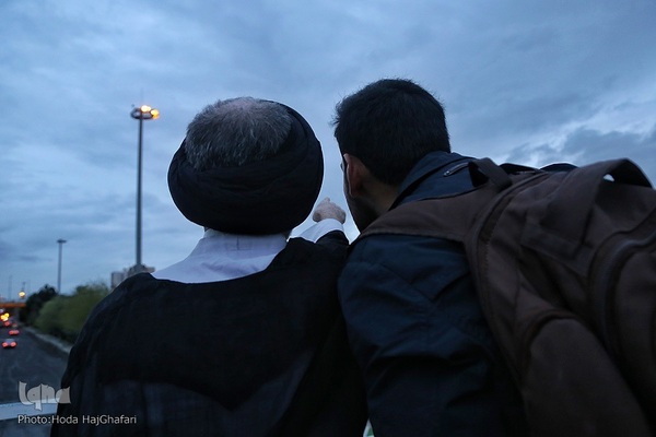 Mondsichel-Sichtung in Qom