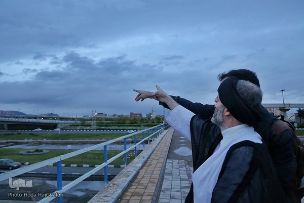 Mondsichel-Sichtung in Qom