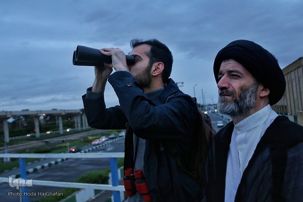 Mondsichel-Sichtung in Qom