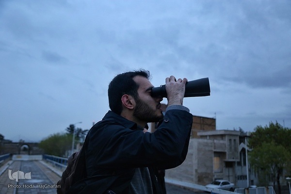 Mondsichel-Sichtung in Qom